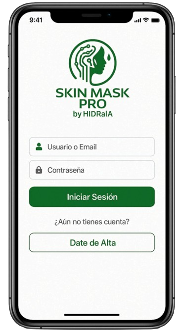 Pantalla de login